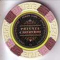 PI Private Cardroom poker chip