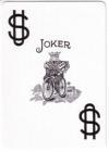 Joker playing card