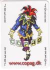 Joker playing card