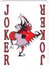 Joker playing card