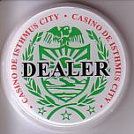 James Bond dealer button