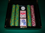 Poker chip case