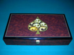 Poker chip case