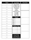 Download and create your own poker blinds schedule! 5 color Create-a-Blind