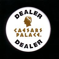 Caesars Palace Dealer Button