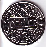 Stainless Steel Dealer Button