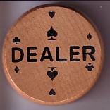 Wood Dealer Button