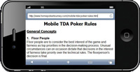 Mobile Poker TDA image