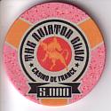 Aviator Club poker chip