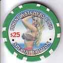 Bikini Watchers poker chip