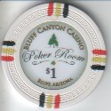 Bluff Canyon Casino poker chip