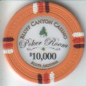 Bluff Canyon Casino poker chip