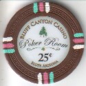 Bluff Canyon Casino poker chip