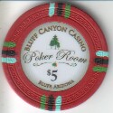 Bluff Canyon Casino poker chip