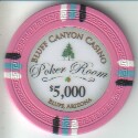 Bluff Canyon Casino poker chip