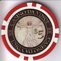 Da Vinci Classics poker chip