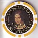 Da Vinci Classics poker chip