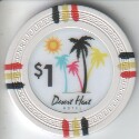 Desert Heat poker chip