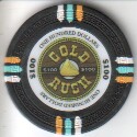 Gold Rush poker chip