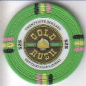 Gold Rush poker chip