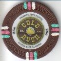 Gold Rush poker chip