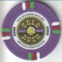 Gold Rush poker chip