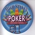 High Stakes poker chip