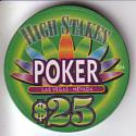 High Stakes poker chip