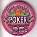 High Stakes poker chip