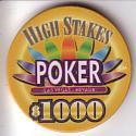 High Stakes poker chip