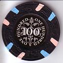 Le Paulson Noir poker chip