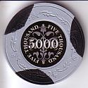 Le Paulson Noir poker chip