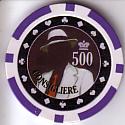 Mafiosa poker chip