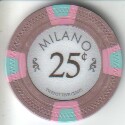 Milano poker chip