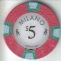 Milano poker chip