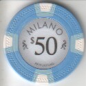 Milano poker chip