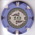 National Reserve poker chip