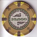 National Reserve poker chip