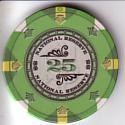 National Reserve poker chip