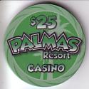 Palmas Resort poker chip