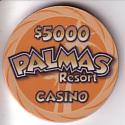 Palmas Resort poker chip