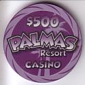 Palmas Resort poker chip