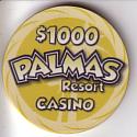 Palmas Resort poker chip