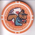 Squirrel Poker chip