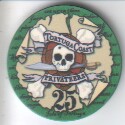 Tortuga Coast Privateers poker chip