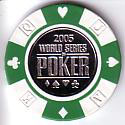 WSOP Metal Inlay Chip