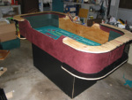 Craps table