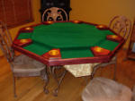 Poker table