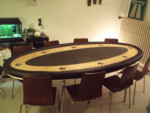 Poker table