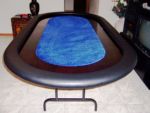 Visit Steve's poker table site Poker table